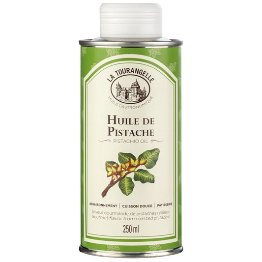 La Tourangelle Pistazienöl 250 ml – französisches Gourmetöl aus gerösteten Pistazien, perfekt für Dressings, Salate und feine Desserts.