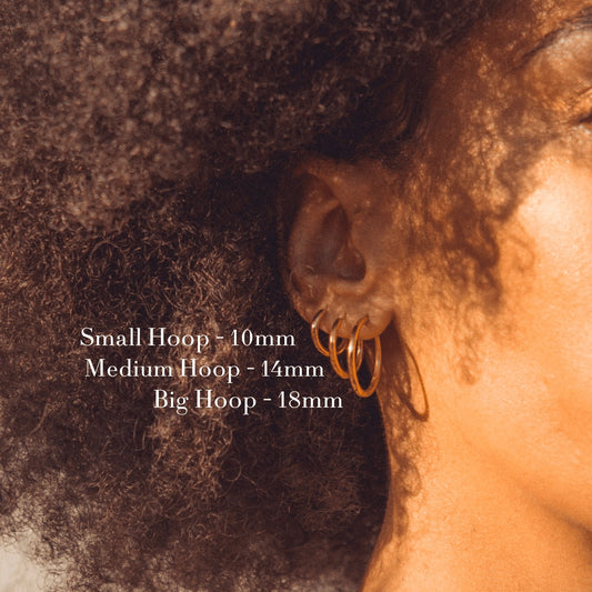 Medium Hoops | Elegante Vielseitigkeit für jeden Anlass