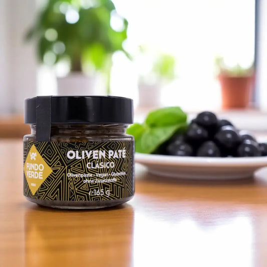 Olivenpaste Clásico mit 53 % Criolla-Oliven – Exquisite Gourmet-Delikatesse aus Peru für Tapas, Crostini und mediterrane Feinschmecker, nachhaltig produziert und handgefertigt.