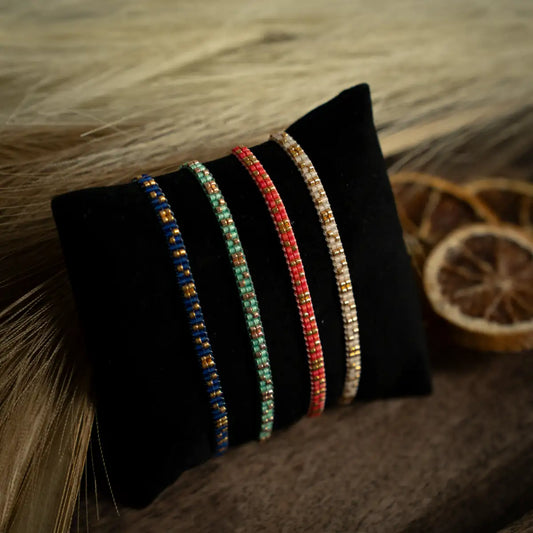 Amare Armband | Handgeknüpfter Schmuck aus Glasperlen