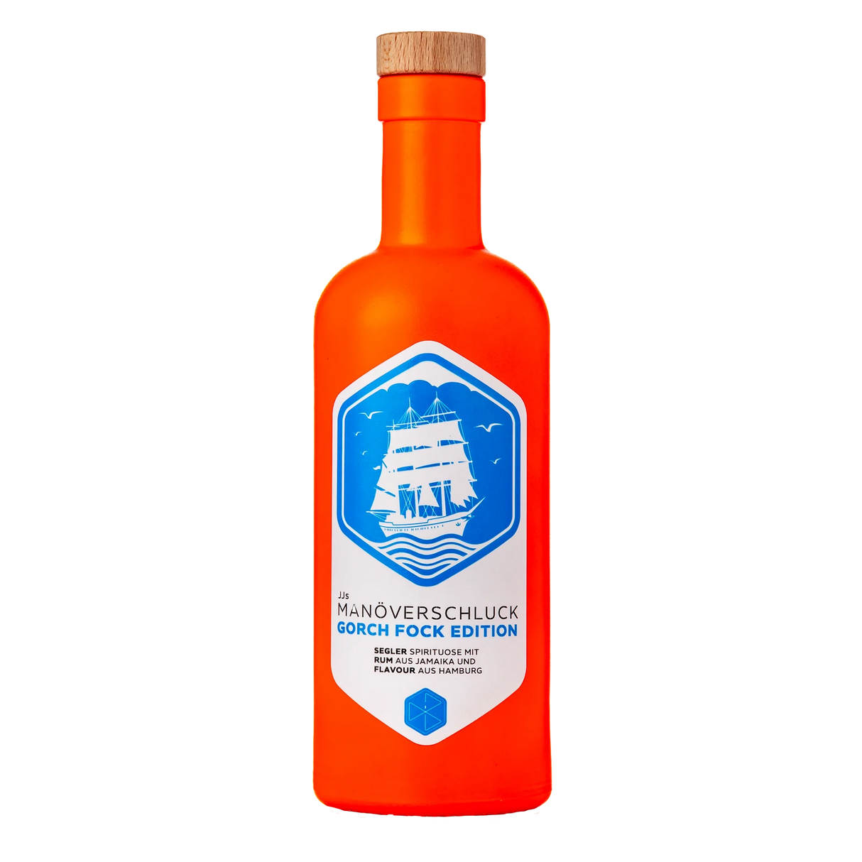JJs Manöverschluck Jamaika Gorch Fock Edition – Premium-Rum mit Butterscotch & Mandarine, maritimes Sonderdesign, 500 ml bei Dreizack Wien