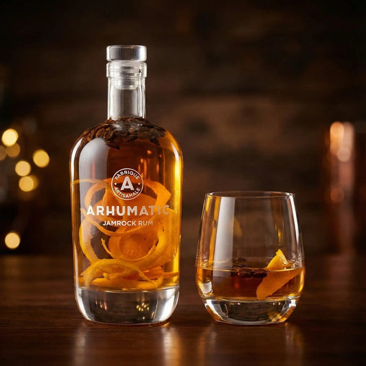 Arhumatic JAMROCK Hampden LROK â Premium Jamaica Rum 35%, Orange & Blue Mountain Coffee, 0,7 L, aromatisch & exotisch