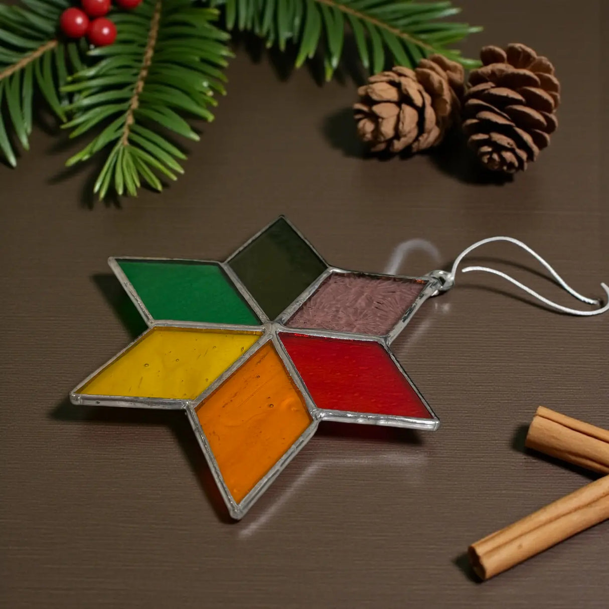 Tiffany Glaskunst Weihnachtsstern von MagpieCastle