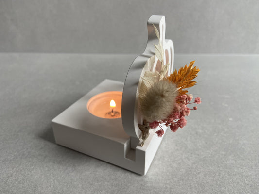 Teelichthalter Kürbis | Herbstliche Atmosphäre mit Amare Kerzen