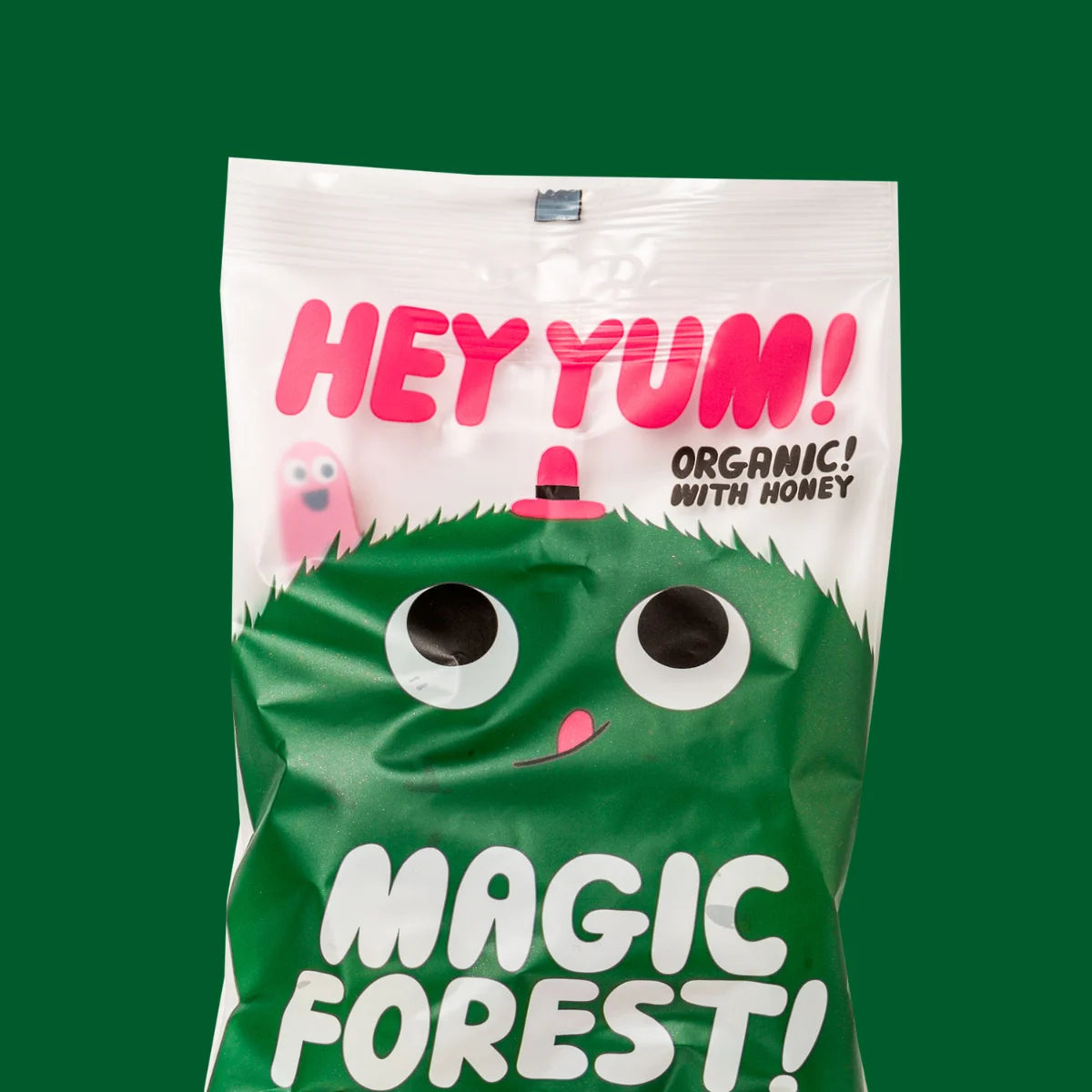 HEY YUM! Magic Forest Bio Fruchtgummi mit Honignote in verschiedenen Tierformen wie Schmetterlingen und Eulen.
