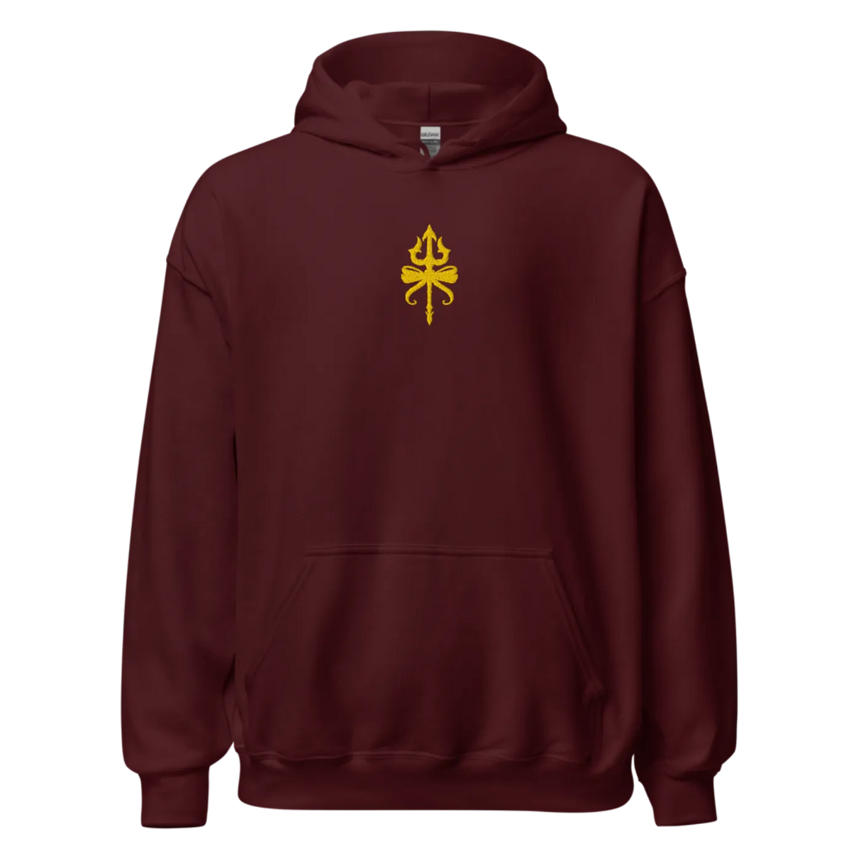 Dreizack Local Dreamer Club Hoodie – Unisex Kapuzenpullover, weich & nachhaltig, gestickter Dreizack und Dreamer-Club-Schriftzug
