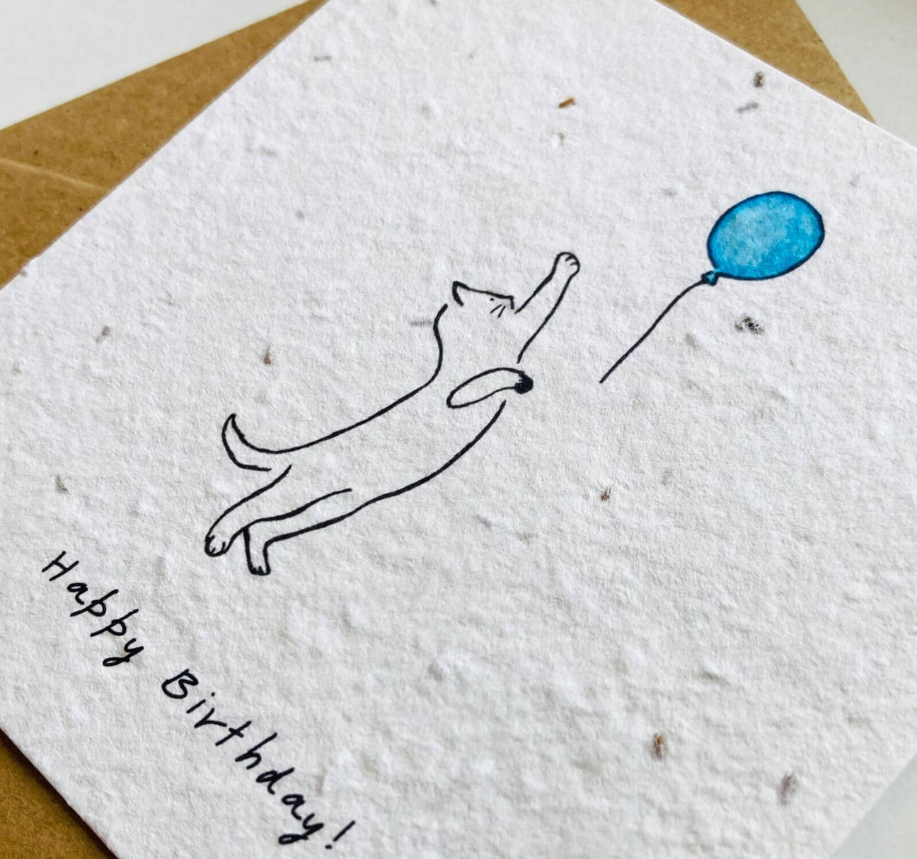 Blühwerk Papeterie Blooming Greetings – Nachhaltige Grußkarten aus einpflanzbarem Saatpapier, hergestellt in Wien. Umweltfreundliche Materialien und biologisch angebaute Samen. Inklusive Kuvert, 9,5 cm x 14 cm.