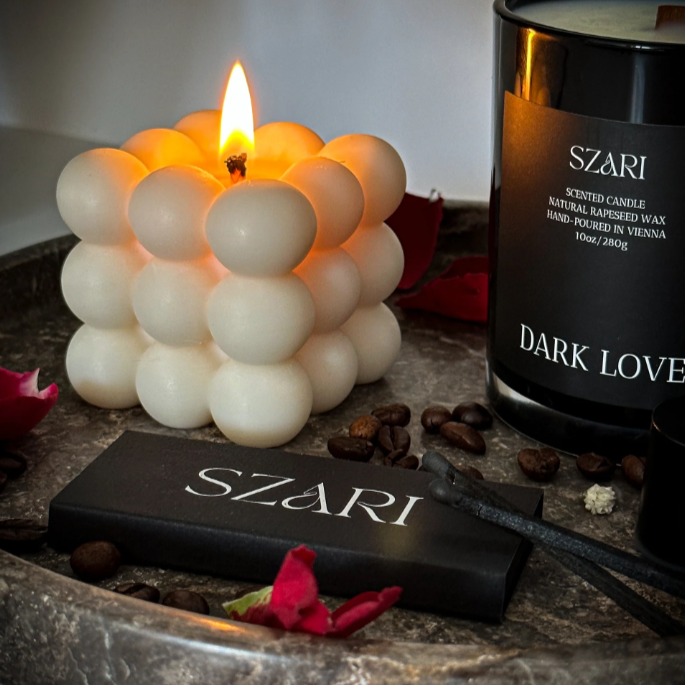 Handgemachte Kerzen von SZARI ATELIER
