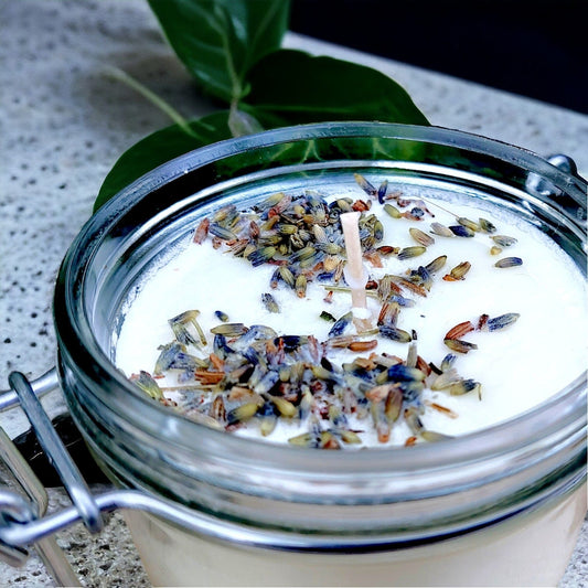 Heilkräuterkerze KLEINE AUSZEIT | Kräuterwerkstatt Home Decor Kräuterwerkstatt oesterreich handgemachte geschenke in wien