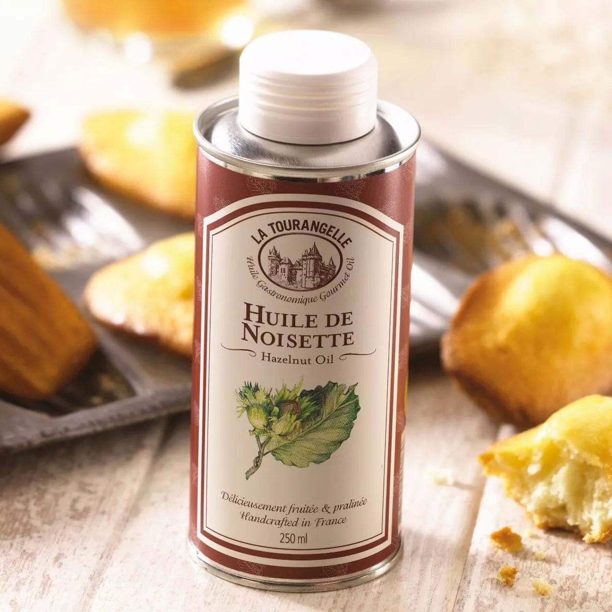 Haselnuss-Öl 250ml | Meisterhafte Öle mit französischer Tradition Genuss Dreizack oesterreich handgemachte geschenke in wien