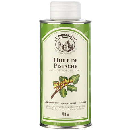 La Tourangelle Pistazienöl 250 ml – französisches Gourmetöl aus gerösteten Pistazien, perfekt für Dressings, Salate und feine Desserts.