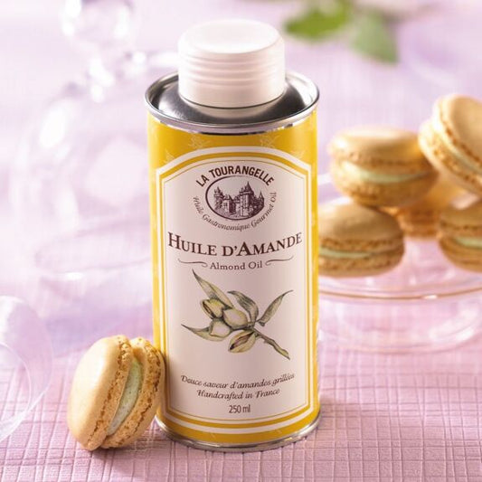 La Tourangelle Mandelöl 250 ml - hochwertiges, süß-nussiges Mandelöl für feine Küche und Hautpflege, hergestellt aus gerösteten Mandeln in Frankreich, ideal für Salate, Gemüse und Gebäck.