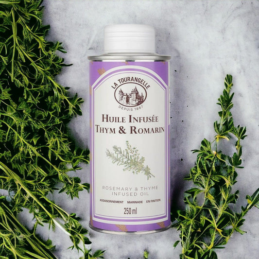 Thymian Rosmarin-Öl 250ml | Meisterhafte Öle mit französischer Tradition Genuss Dreizack oesterreich handgemachte geschenke in wien