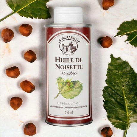 Haselnuss-Öl 250ml | Meisterhafte Öle mit französischer Tradition Haselnuss-Öl 250ml 250ml Genuss Dreizack oesterreich handgemachte geschenke in wien