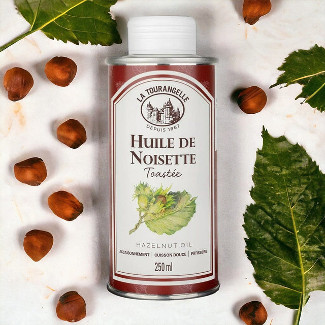 Haselnuss-Öl 250ml | Meisterhafte Öle mit französischer Tradition Haselnuss-Öl 250ml 250ml Genuss Dreizack oesterreich handgemachte geschenke in wien