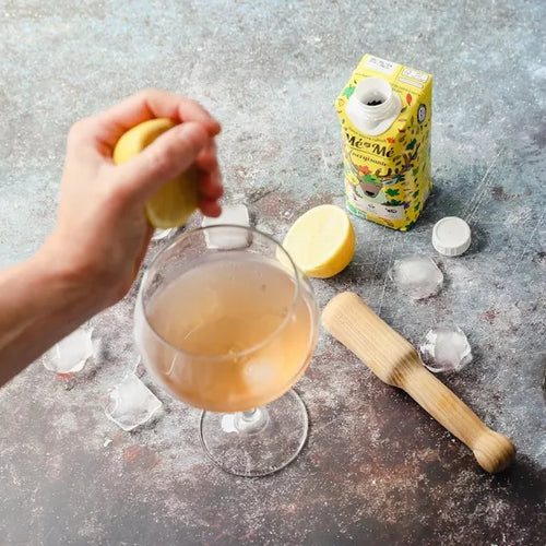 Mé-Mé Energizing Bio-Eistee | Matcha-Grüntee mit Zitrone & Ahornsaft – 330 ml nachhaltige Verpackung Frankreich