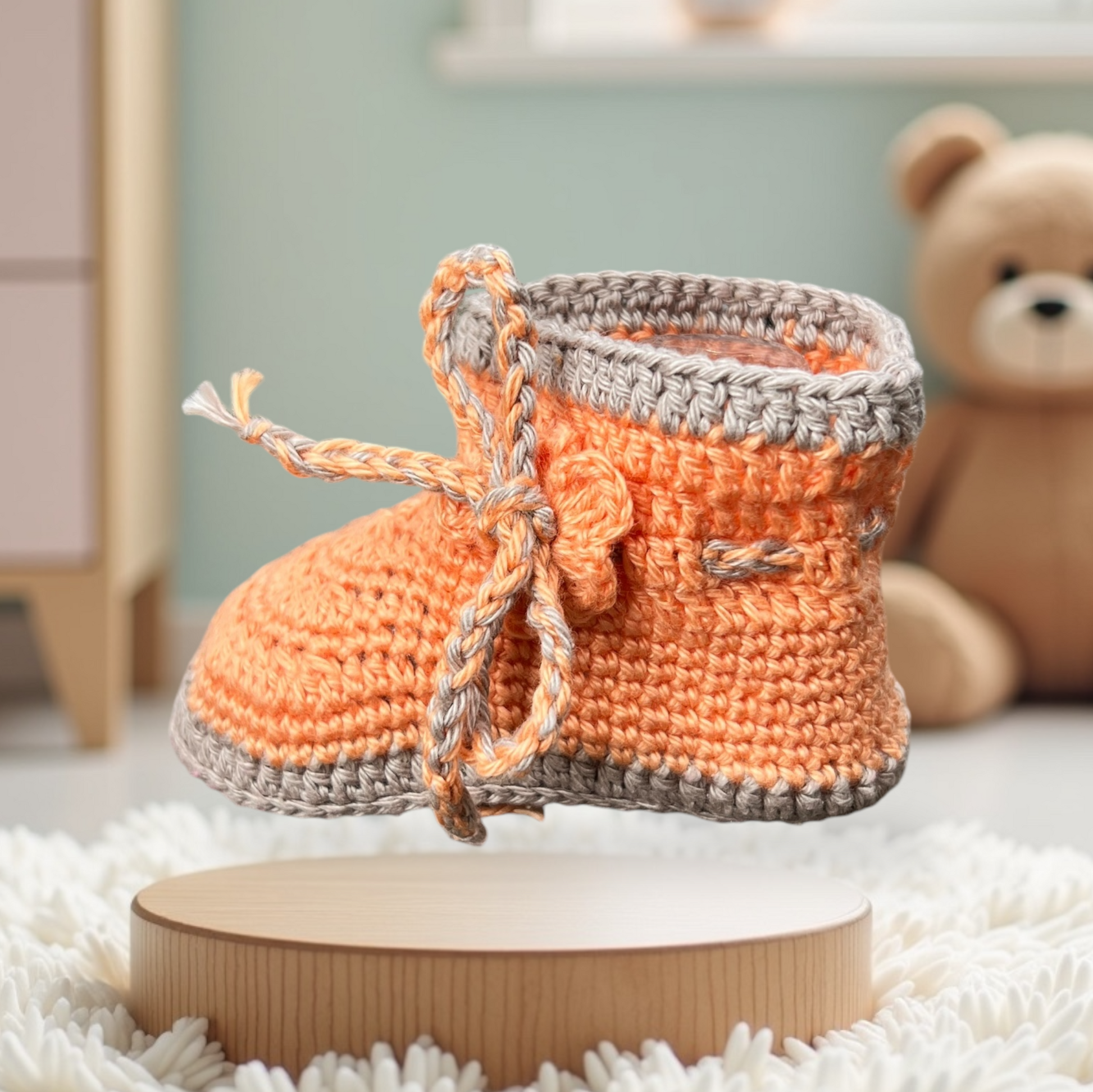 Handgemachte Babyschuhe | Liebevoll gehäkelt, einzigartig und nachhaltig
