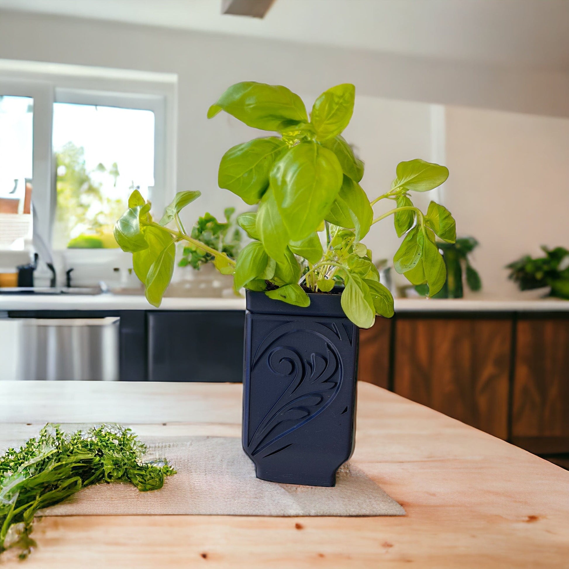 Selbstbewässernde Vase