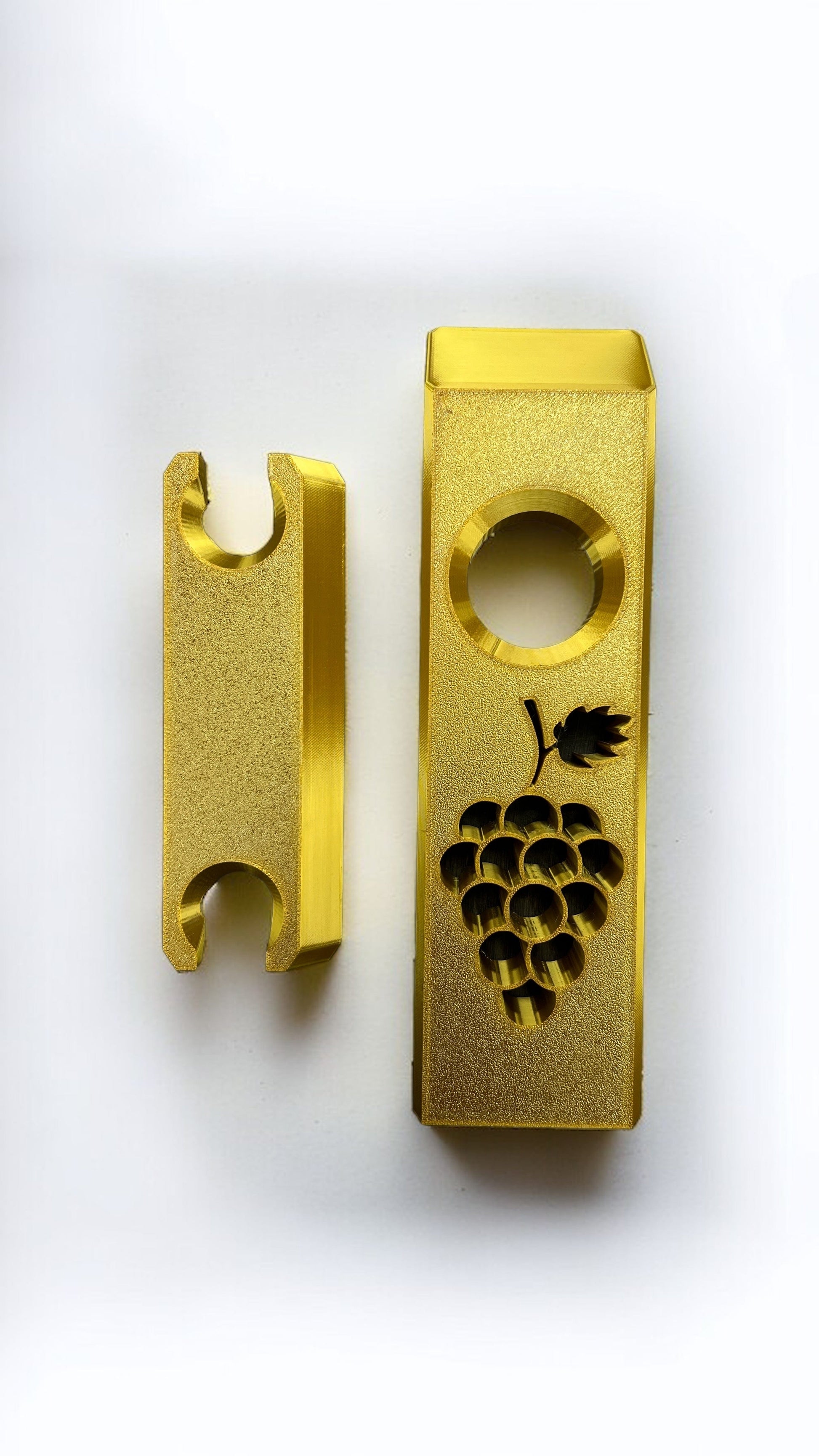 Selbst-balancierende Weinpräsentation | Für Flasche + 2 Gläser Home Decor Dreizack | 3D Druck oesterreich handgemachte geschenke in wien
