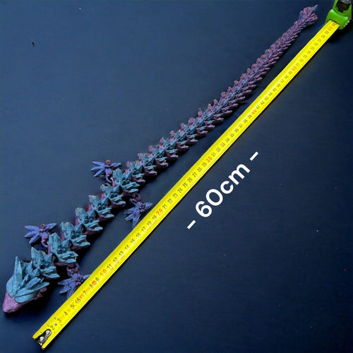 Kristalliner Flexi-Drache in versch. Farben | 100% Flexibel, 100% Made in Vienna