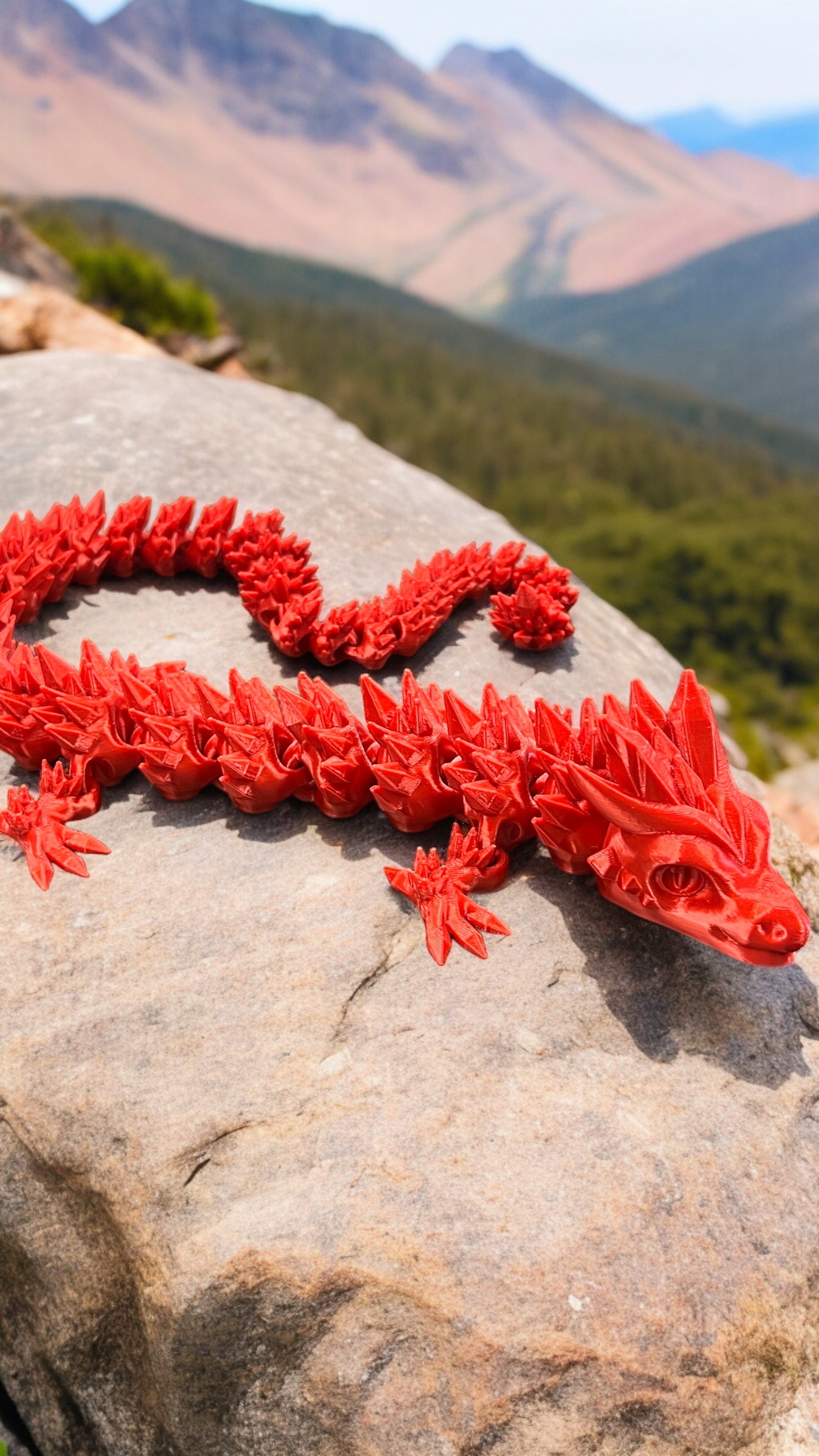 Kristalliner Flexi-Drache in versch. Farben | 100% Flexibel, 100% Made in Vienna