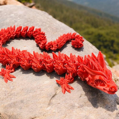 Kristalliner Flexi-Drache in versch. Farben | 100% Flexibel, 100% Made in Vienna