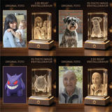 3D Kristallglas mit Foto-Gravur – Dein Moment verewigt in Glas | Handgefertigt Wien