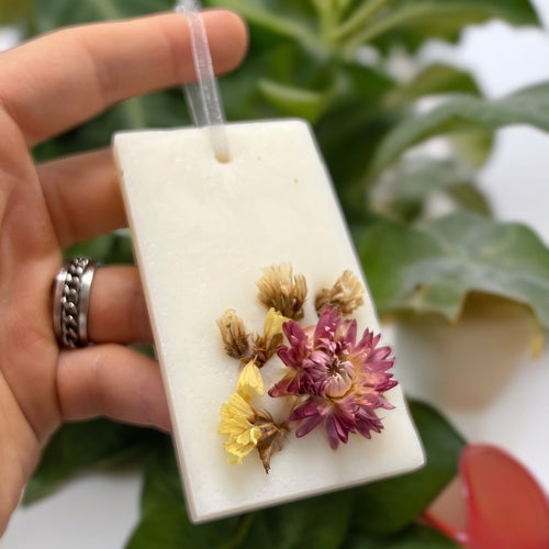 Vanille & Kamille | Wohltuende Bienenwachs-Sachets zum Aufhängen Parfum & Raumdüfte WildForestCandles oesterreich handgemachte geschenke in wien