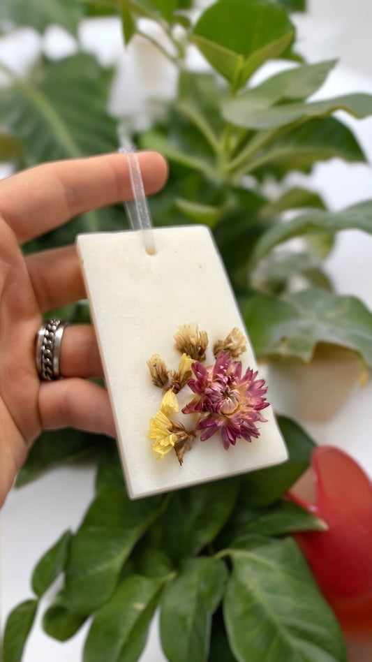 Vanille & Kamille | Wohltuende Bienenwachs-Sachets zum Aufhängen Parfum & Raumdüfte WildForestCandles oesterreich handgemachte geschenke in wien