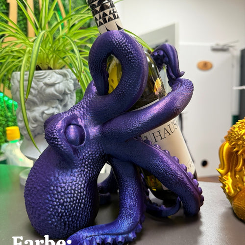 Premium Kraken Flaschenhalter | Edles Accessoire für deine Bar