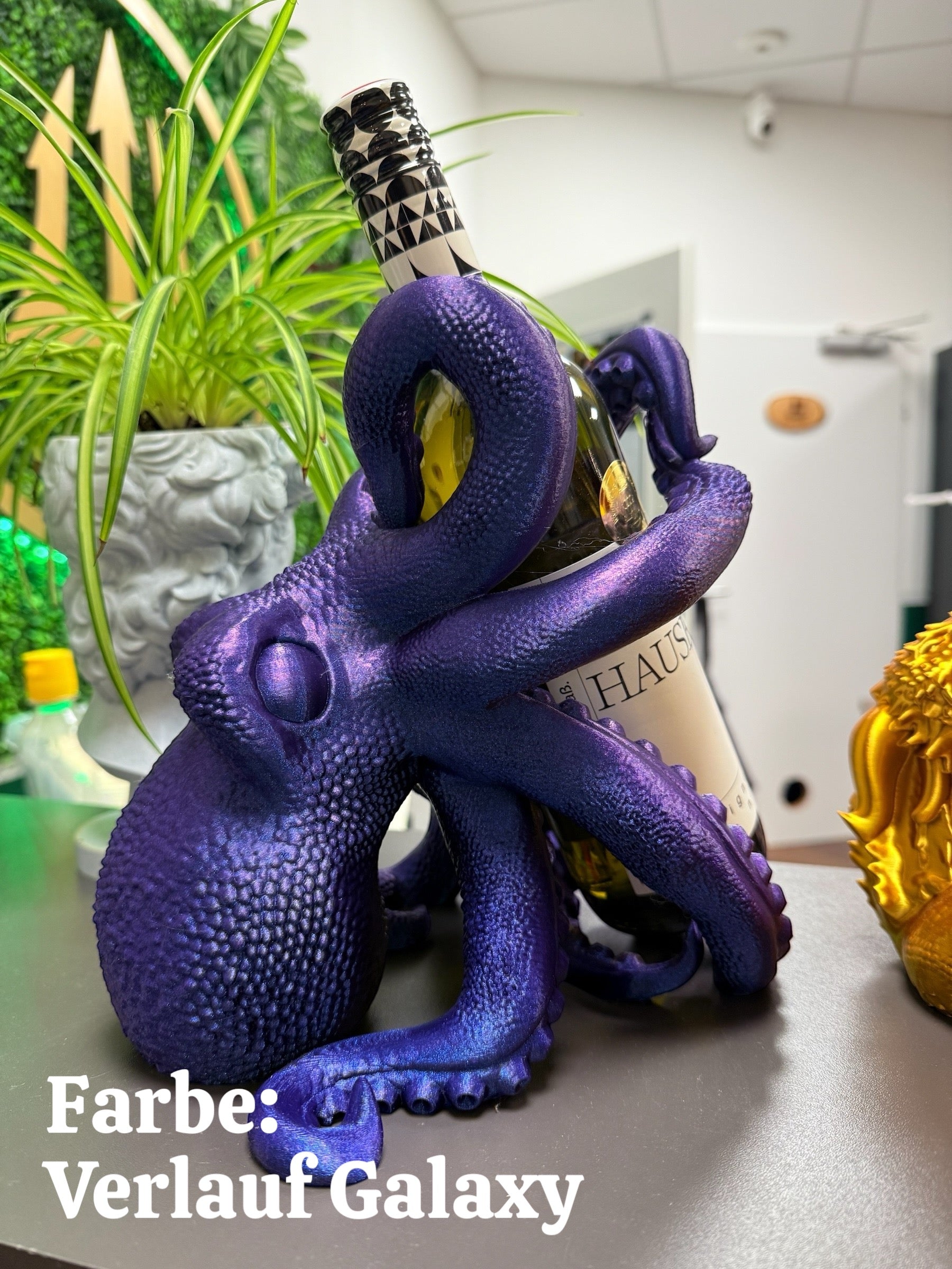 Premium Kraken Flaschenhalter | Edles Accessoire für deine Bar