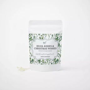 Tee Hugs, Kisses & Christmas Wishes – Früchtetee mit Apfelstreuselkuchen-Geschmack, 30 g, Weihnachtsgeschenk von Bake Affair, handveredelt in Österreich
