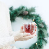 Tee Hugs, Kisses & Christmas Wishes – Früchtetee mit Apfelstreuselkuchen-Geschmack, 30 g, Weihnachtsgeschenk von Bake Affair, handveredelt in Österreich