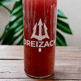 MARE | Personalisierte Glas-Trinkflasche Personalisiert & Individuell Dreizack Gravuren oesterreich handgemachte geschenke in wien