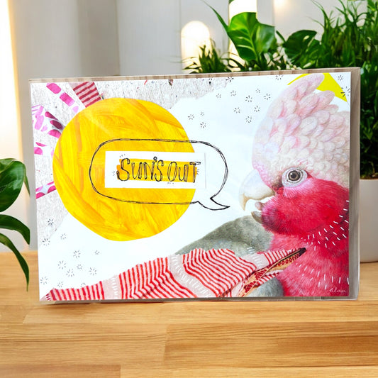 Sun's out A5 | Kunst von Blaugezeichnet