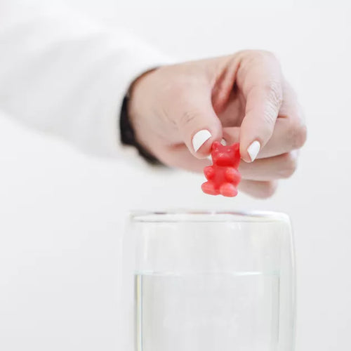 Teebärli Du bist wunderbar – Holunder-Rhabarber Geschmack, 10 g, süßes Geschenk von Bake Affair, handverpackt in Österreich