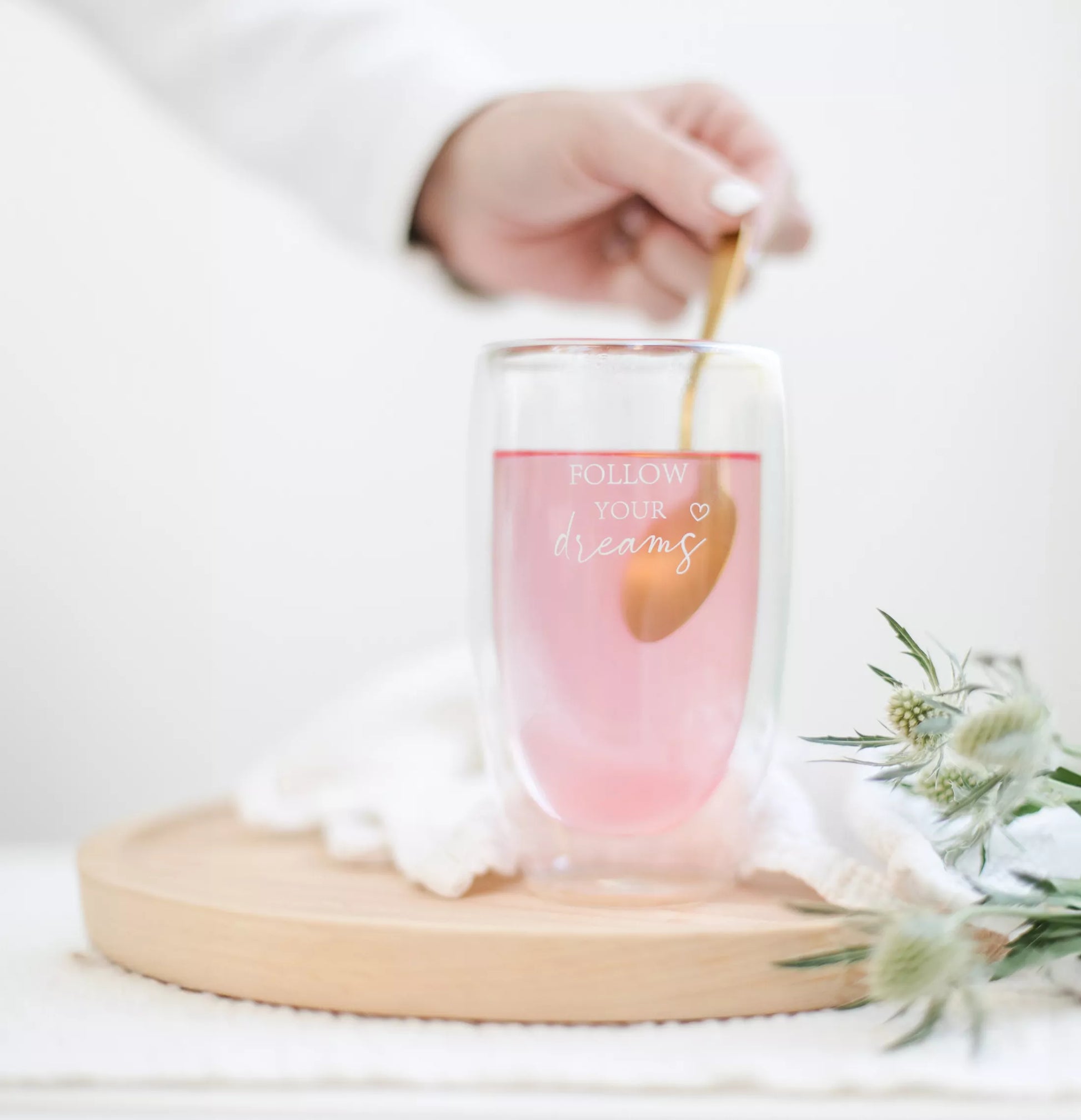 Teebärli Mein Lieblingsmensch – Holunder-Rhabarber Geschmack, 10 g, süßes Geschenk von Bake Affair, handverpackt in Österreich