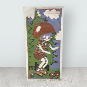 Original 15.5x27cm Linoldruck von BoyBurning | Kunst in Zeichen der Toleranz LGTBQ Prints BoyBurning oesterreich handgemachte geschenke in wien