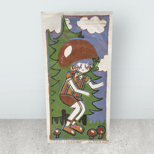 Original 15.5x27cm Linoldruck von BoyBurning | Kunst in Zeichen der Toleranz LGTBQ Prints BoyBurning oesterreich handgemachte geschenke in wien