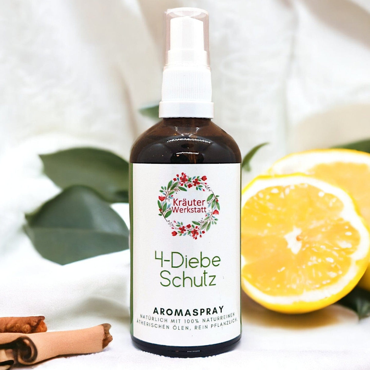 Aromaspray 4-DIEBE SCHUTZ | Kräuterwerkstatt Parfum & Raumdüfte Kräuterwerkstatt oesterreich handgemachte geschenke in wien