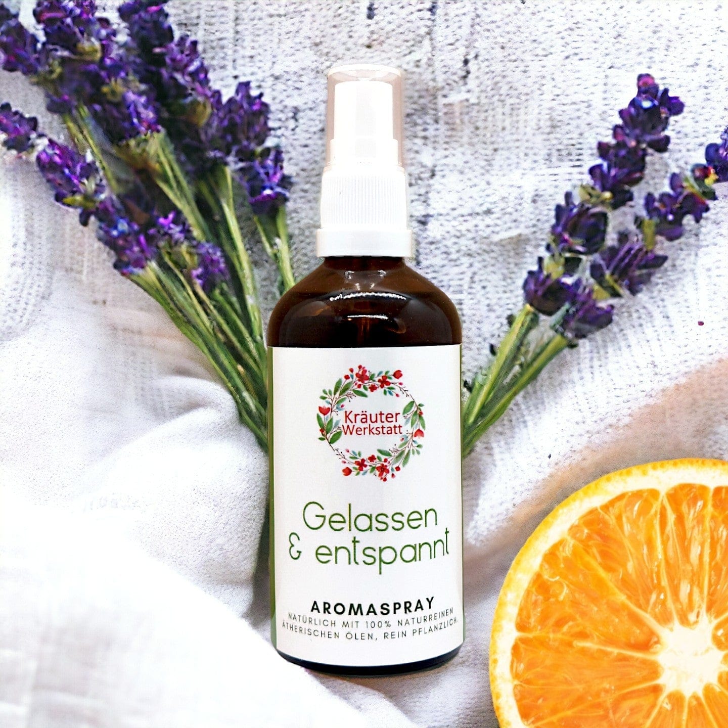 Aromaspray GELASSEN & ENTSPANNT | Kräuterwerkstatt Parfum & Raumdüfte Kräuterwerkstatt oesterreich handgemachte geschenke in wien