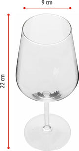 Gravierbares Weinglas im klassischen Design mit Wunschgravur – ideal für Gastronomie, Hochzeiten oder als Geschenk, 500 ml, spülmaschinenfest