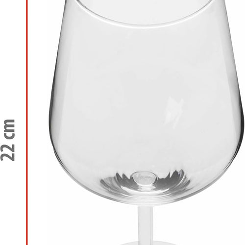 Gravierbares Weinglas im klassischen Design mit Wunschgravur – ideal für Gastronomie, Hochzeiten oder als Geschenk, 500 ml, spülmaschinenfest