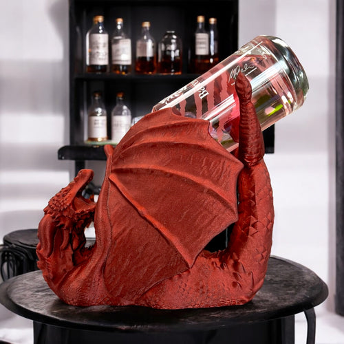 Flaschenhalter in Drachenform | Majestätischer Beschützer in deiner Lieblingsfarbe