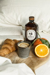 Bio Haselnuss Sirup – Sirop Brut Noisette von Bacanha, 400 ml, handgefertigter Bio-Sirup aus Frankreich, ideal für Kaffee & Desserts