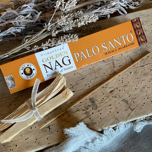 Räucherstäbchen Palo Santo für harmonische Aromavielfalt und Entspannung von Traumwerk – nachhaltig handgefertigt