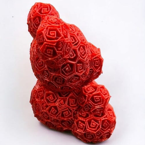 Rosenbär | Charmanter 3D-Druck Dreizack | 3D Druck oesterreich handgemachte geschenke in wien