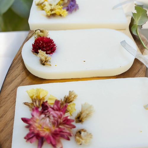 Vanille & Kamille | Wohltuende Bienenwachs-Sachets zum Aufhängen Parfum & Raumdüfte WildForestCandles oesterreich handgemachte geschenke in wien