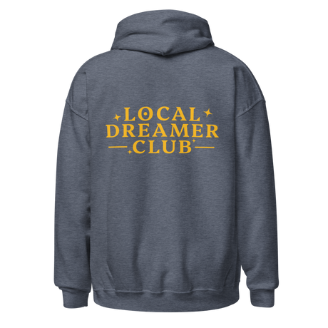 "Local Dreamer Club" Hoodie in versch. Farben | Weicher Premium-Hoodie mit Stickerei