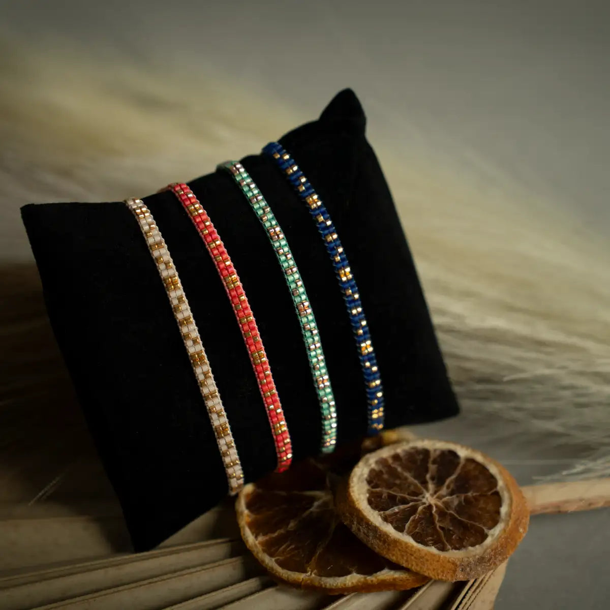 Amare Armband | Handgeknüpfter Schmuck aus Glasperlen